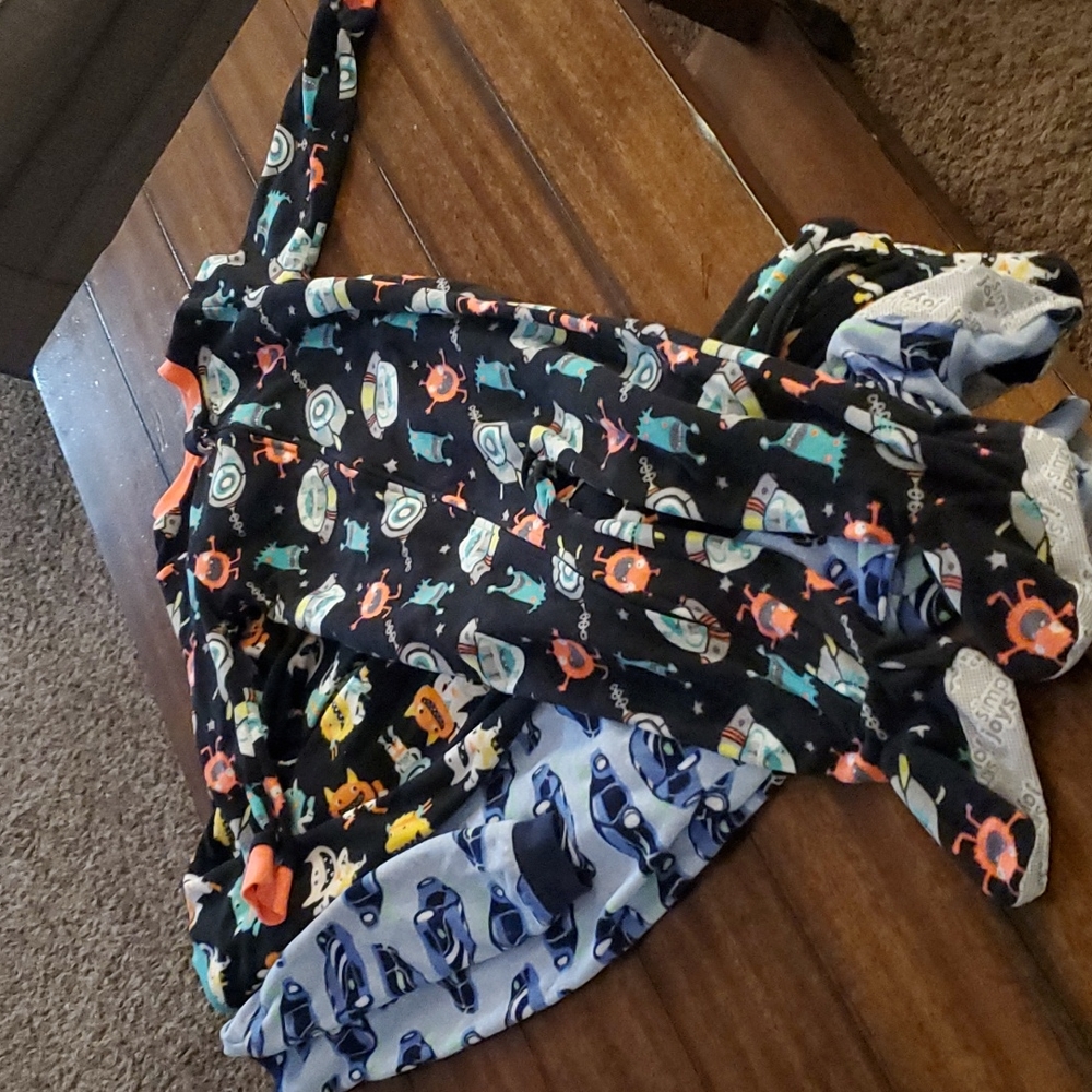 3t,3 pairs of simple joys by carter's fleece footie pajamas